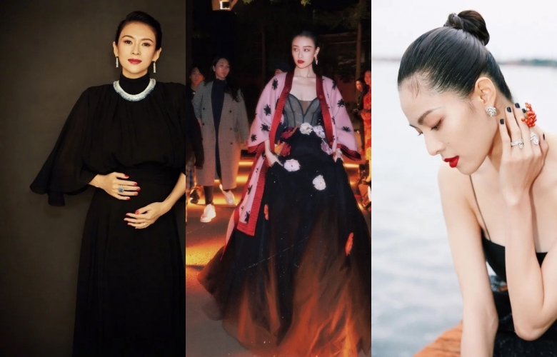 看女明星有没有气质？梳个大光明盘发就知道