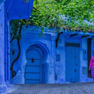 摩洛哥的“蓝色迷城” 地
