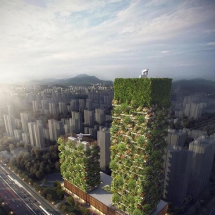 长树的建筑：亚洲第一座“垂直森林”
