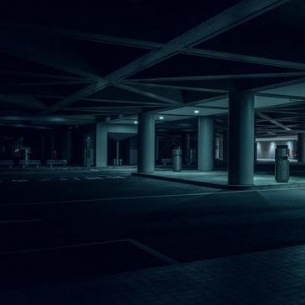 城市摄影师相机下特殊的午夜东京