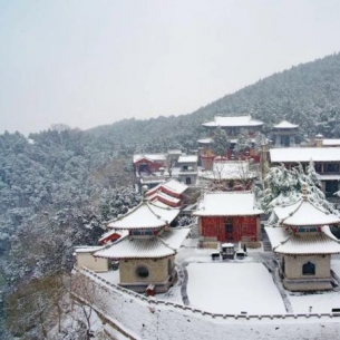 雪中的江南古韵与古画中的雪景 美得可