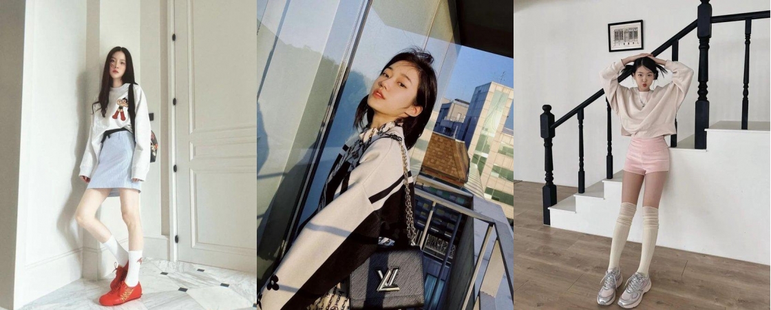 韩女穿起卫衣来怎么这么松弛？