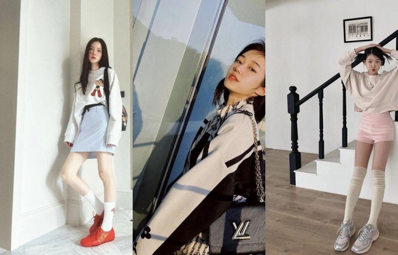 韩女穿起卫衣来怎么这么松弛？