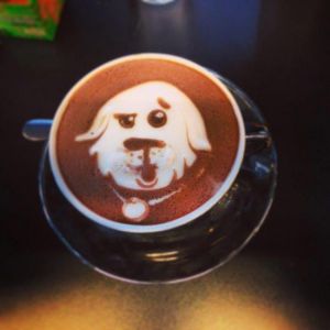 墨尔本“彩绘咖啡”成风潮