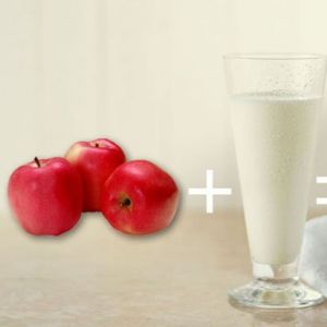苹果牛奶减肥法 1周吃掉大肚子